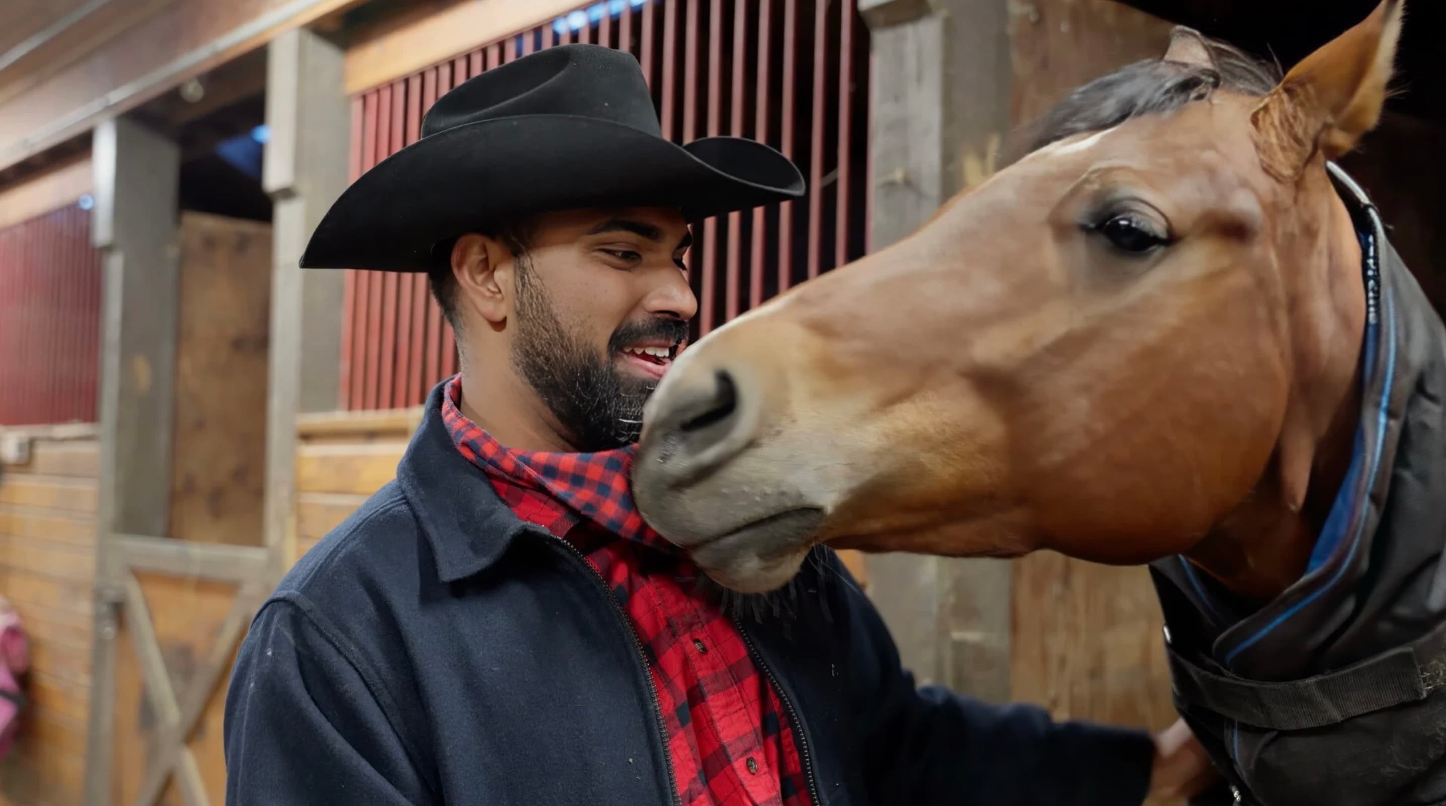 Still from Cinching Saddles