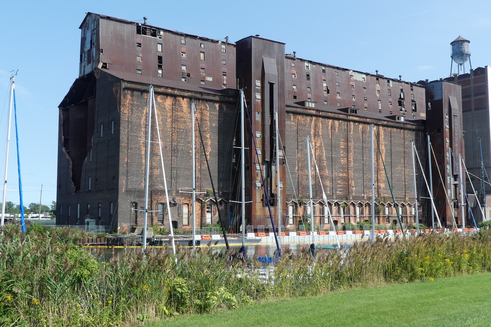 Still from The Great Northern Grain Elevator