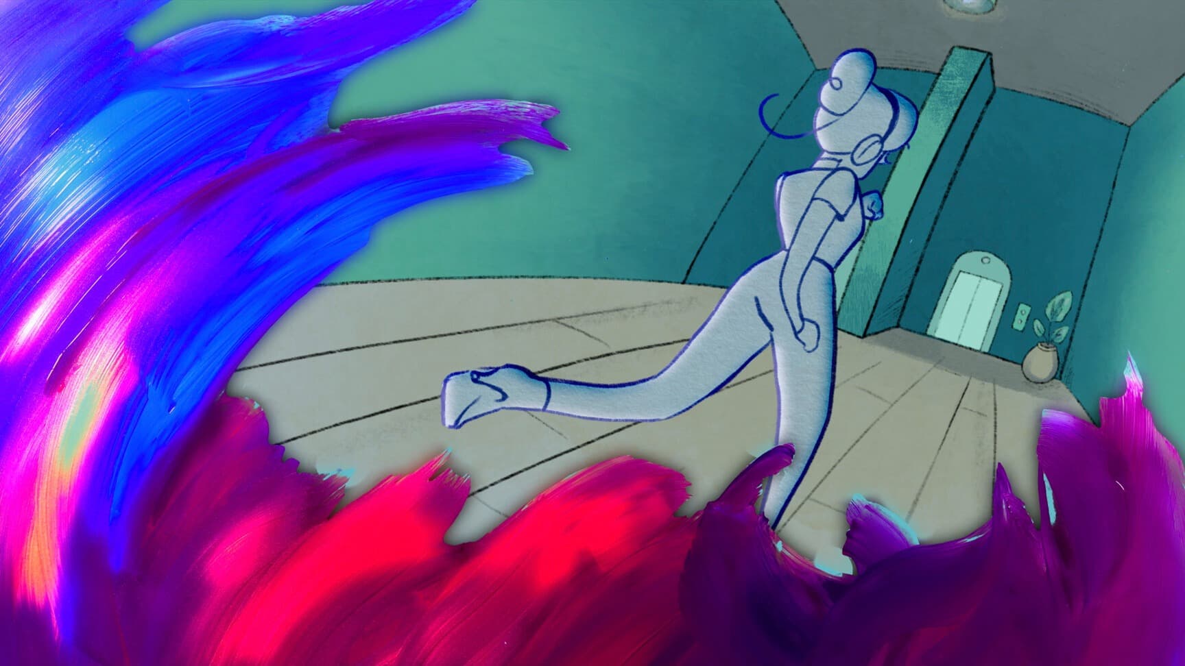 Still from I Want to Be Alone