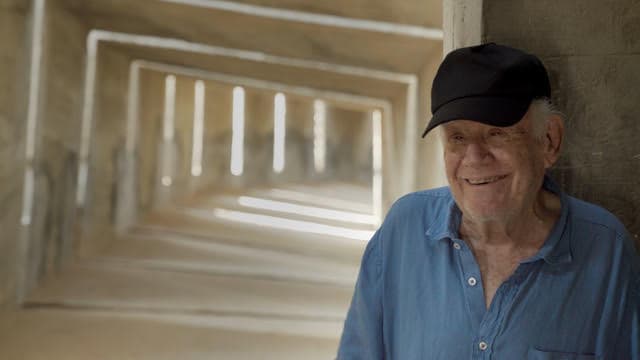 Still from High Maintenance - The Life and Work of Dani Karavan