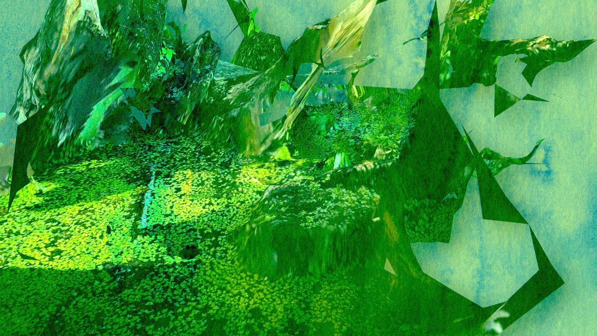 Still from Retreat Into the Swamp