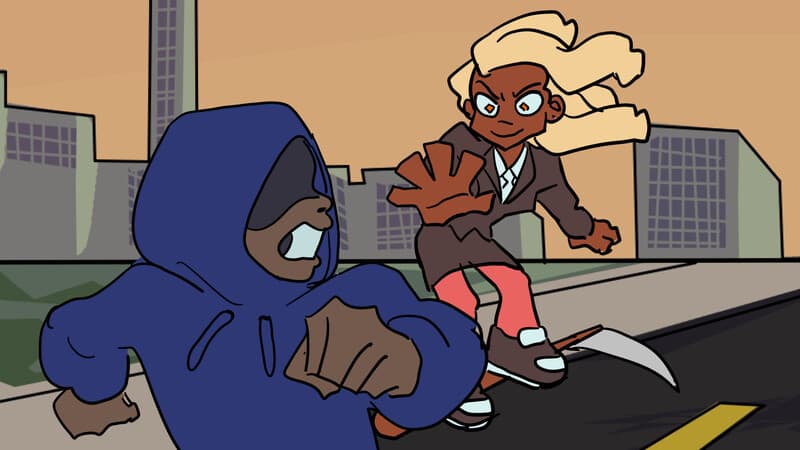 Still from Reaper 4 Wage