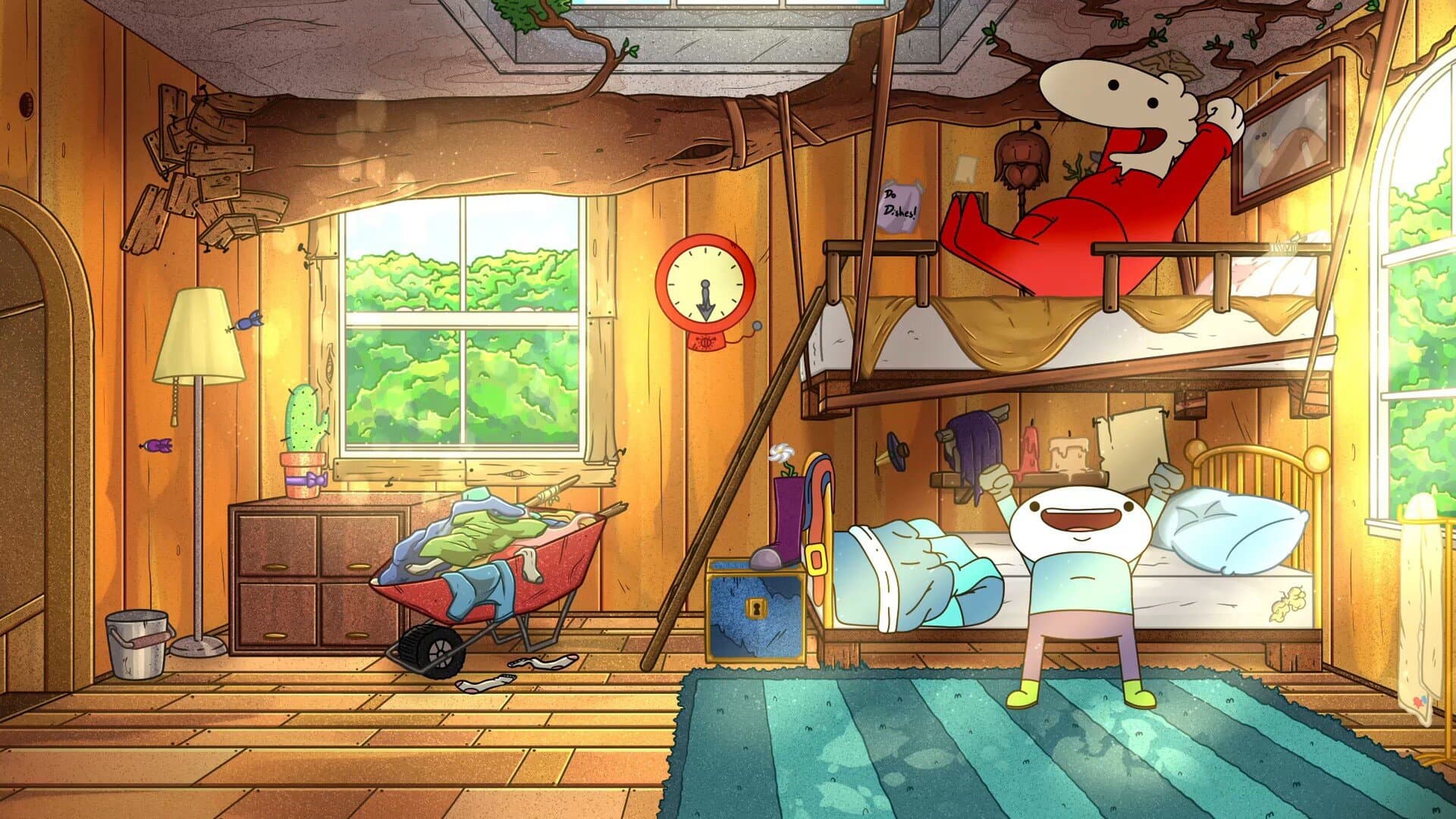 Still from Billy and Skippy (The Pilot): Moppo The Unstoppable