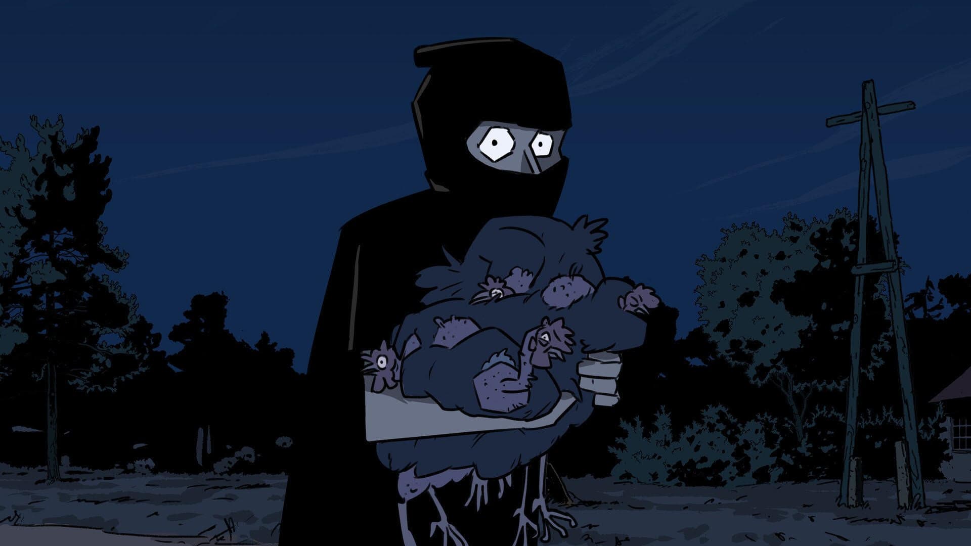 Still from Free The Chickens