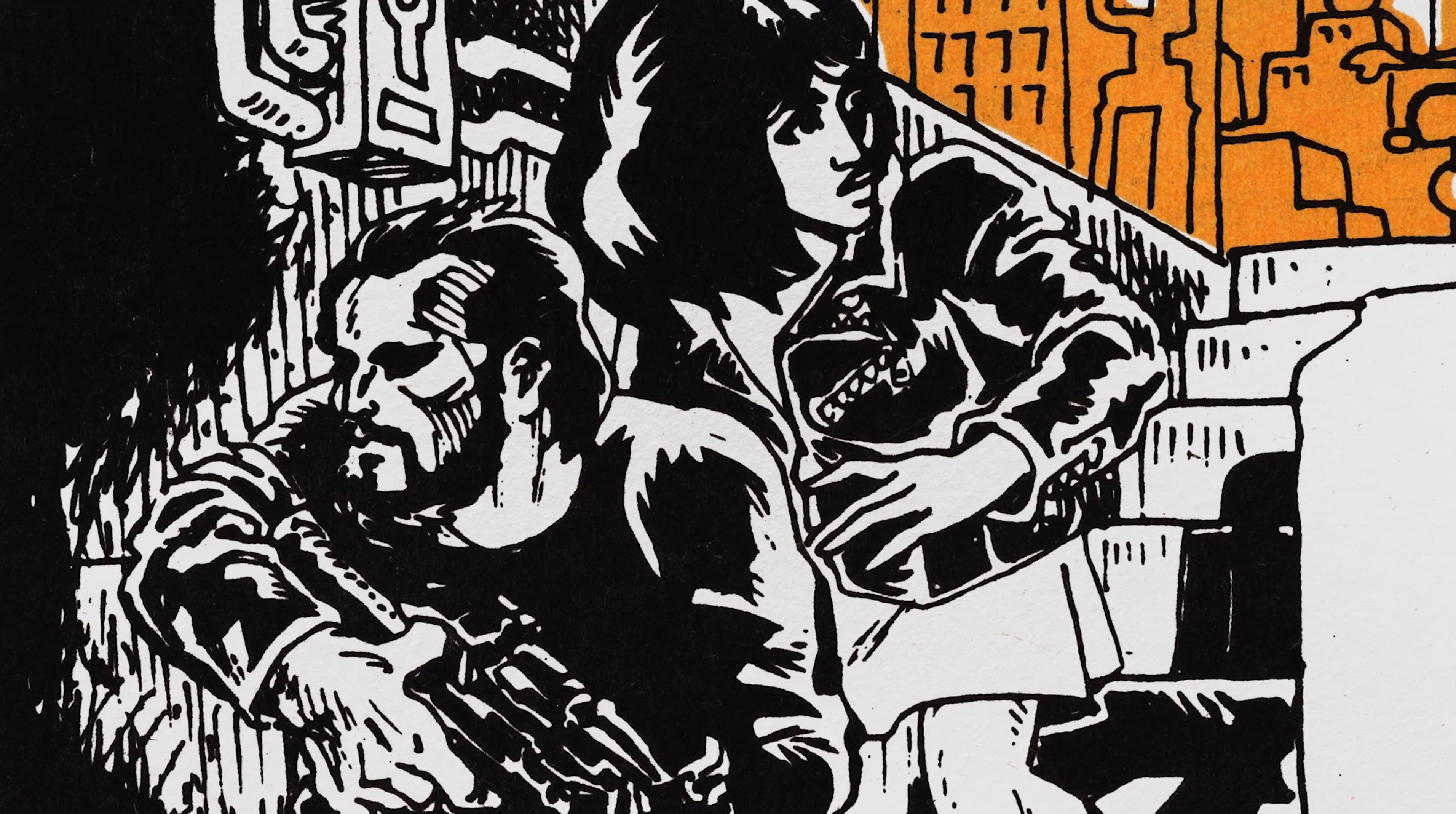 Still from Bad Attitude: The Art of Spain Rodriguez