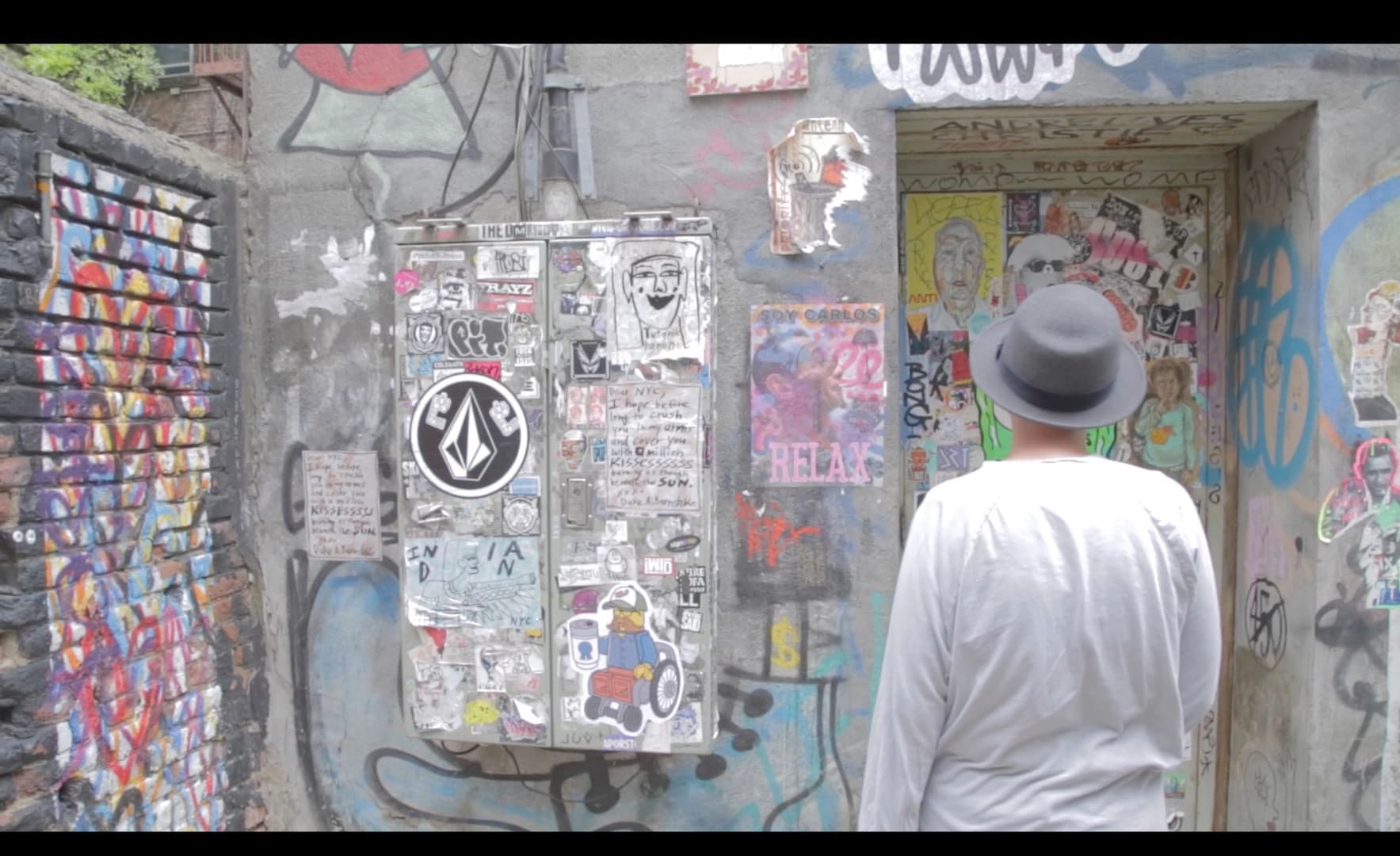 Still from No Bone: Scars of Survival