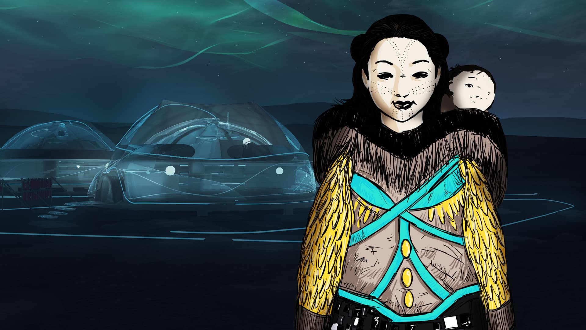 Still from Three Thousand