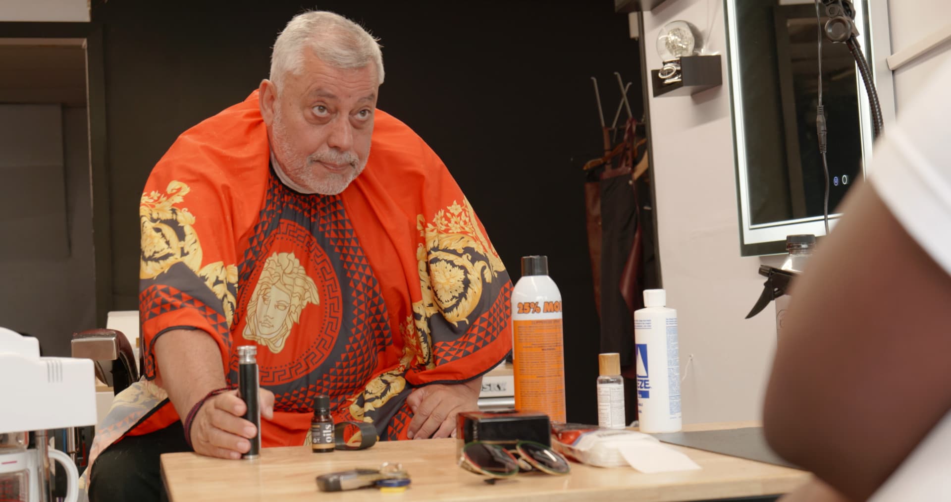 Still from 98 Degrees West -Zamir Discovers Bourdain's America