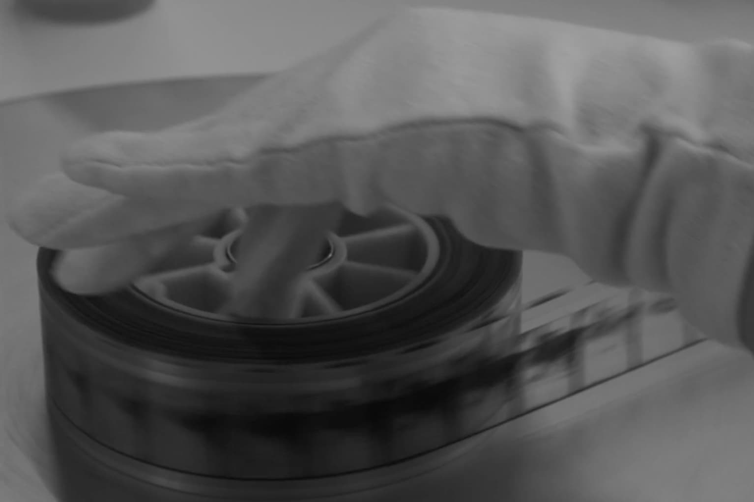 Still from Haikus for Mekas, an Ode to Film Preservation