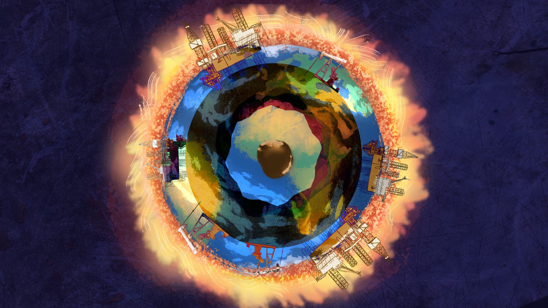 Still from Amplifying Feedback Loop