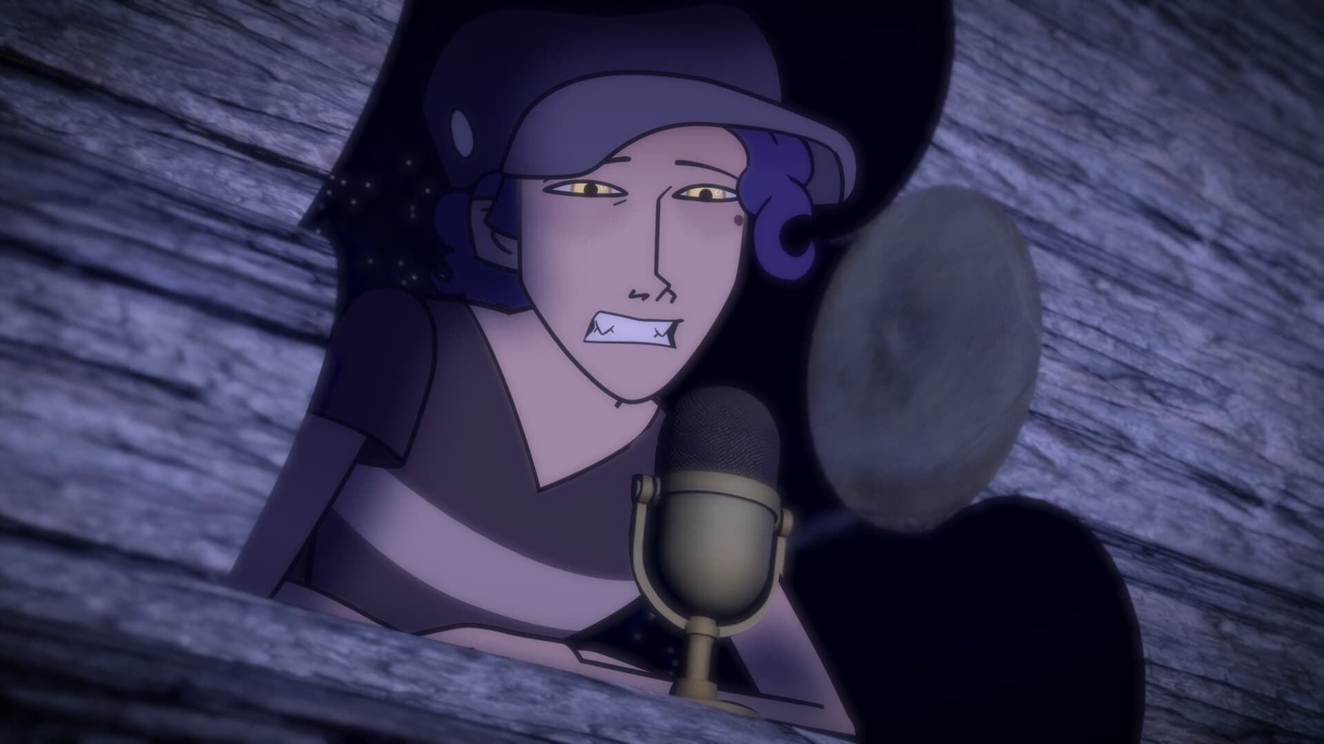 Still from SECRET HARVEST AM RADIO